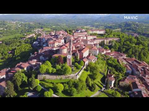 Mondovì Piazza dal Mavic Pro