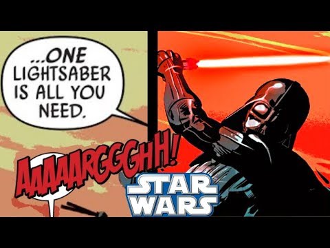 Why Darth Vader HATED Dual-Bladed Lightsabers(CANON) - Star Wars Comics Explained