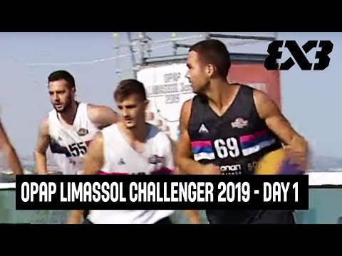 Re-Live - FIBA 3x3 OPAP Limassol Challenger 2019 - Day 1 - Limassol, Cyprus