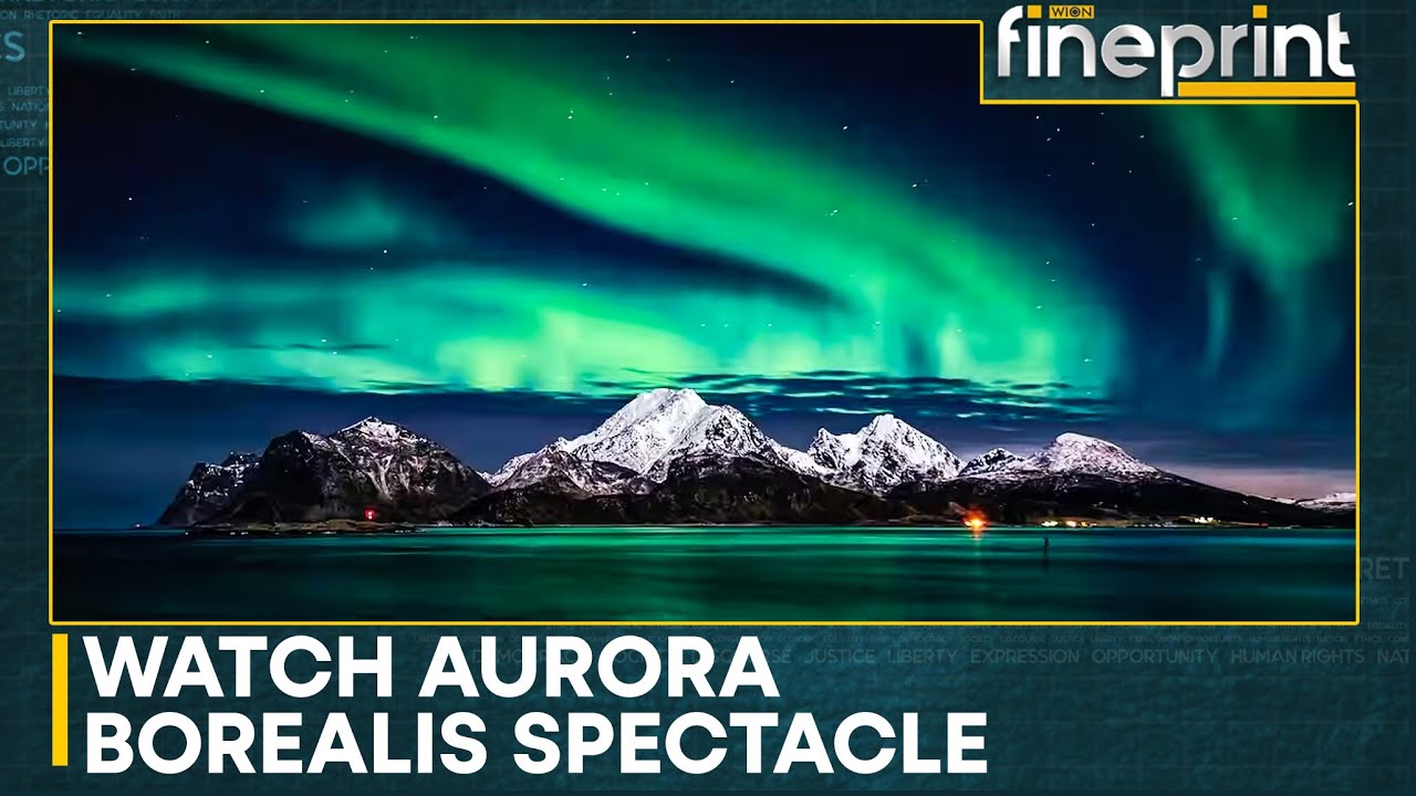 Solar Flares Light Up Northern Skies With Mesmerising Aurora Displays | WION