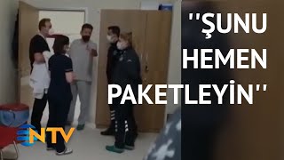 @NTV Acil serviste başhekim ile doktor arasında gergin anlar yaşandı