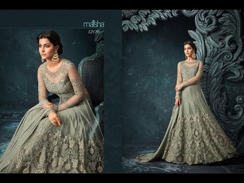 Latest Indian Dresses Collections 2018 || Maisha Maskeen || Maisha hugs 1201-1207 serie