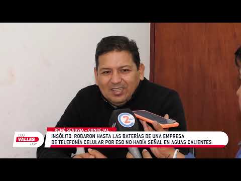 Aguas Calientes sin señal: robaron las baterías de una antena de telefonía