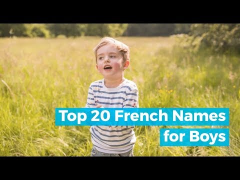 Top 20 French Names for Boys