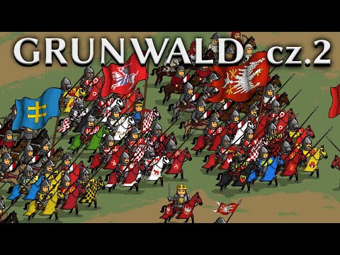 Bitwa pod Grunwaldem cz.2 - Chorągwie Koronne