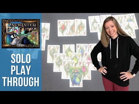 Enchanted Plumes Play Through | Solo Play Through