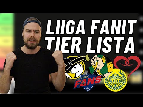 LIIGA FANIT TIER LISTA - KENELLÄ PARHAAT KANNATTAJAT?