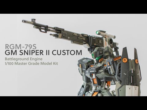 Gunpla Custom | 1/100 GM Sniper II | GUNDAM 0080