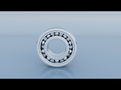 Modeling Mechanical Ball Bearing Using 3ds Max
