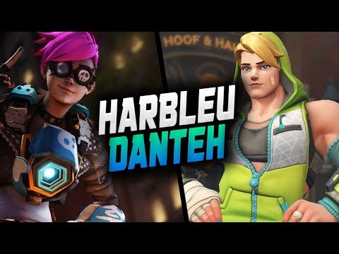 DANTEH TRACER AND HARBLEY ZARYA! [ OVERWATCH SEASON 21 TOP 500 ]