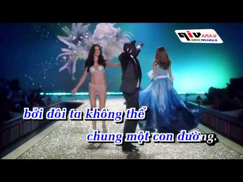 [Karaoke] Chia Đôi Con Đường - Cao Trung Remix Full