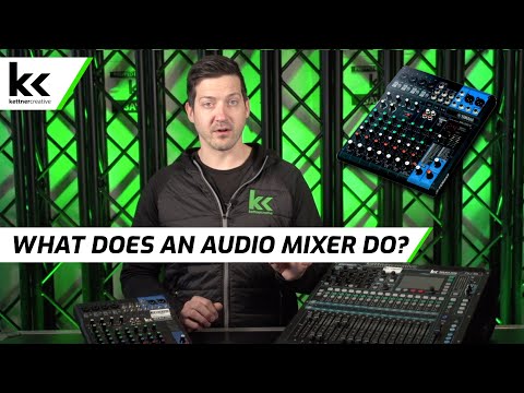 What Does an Audio Mixer Do? | Beginner Overview