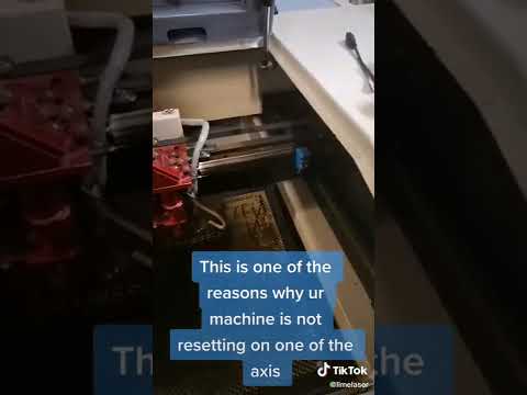 Co2 Laser machine Not resetting on the X/Y axis