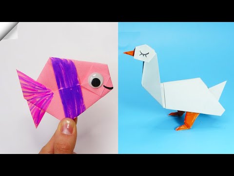 Fun and easy paper game 6 moving paper toys