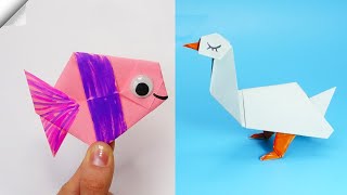 How to make paper toys - 6 Easy paper crafts