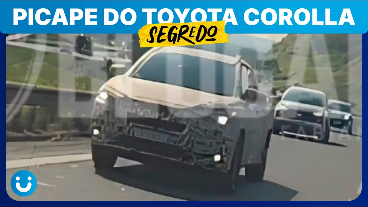 TOYOTA USARÁ COROLLA PARA CRIAR PICAPE RIVAL DA TORO