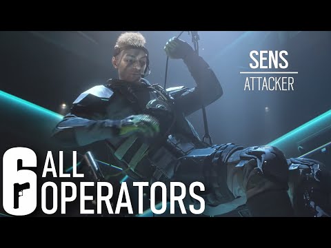 RAINBOW SIX SIEGE ALL OPERATOR VIDEOS (INCLUDING YEAR 7) Sens Movie Vector Glare