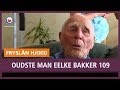 REPO: Eelke Bakker (109) oudste man van Nederland, Belgïe en Luxemburg