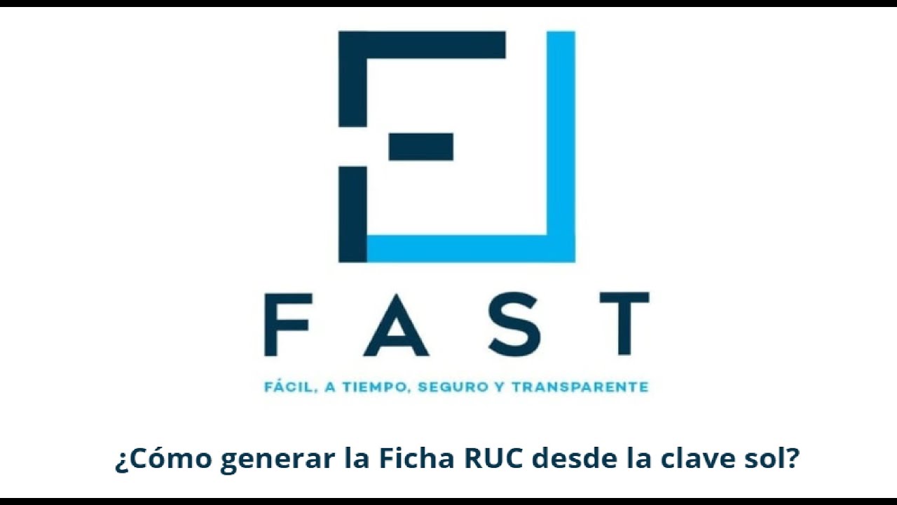 Cómo se genera la ficha RUC