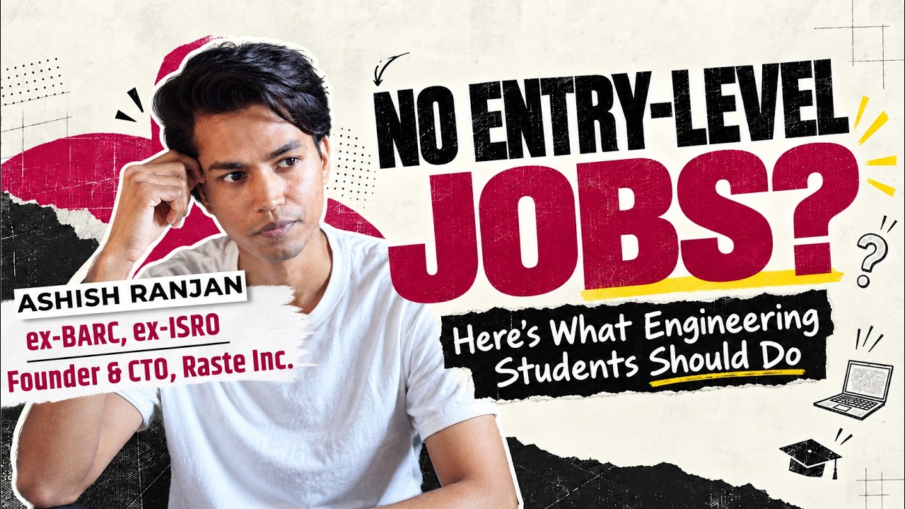 A complete guide to career in Engineering | Ashish Ranjan | Live at IIIT Raipur