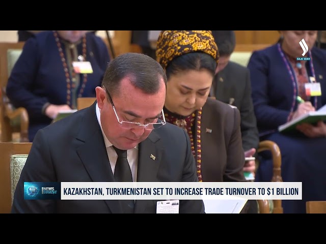 Kazakistan ve Türkmenistan ticaret cirosunu 1 milyar dolara çıkarmayı planlıyor