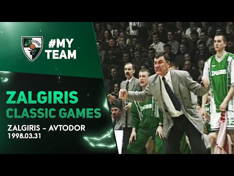 #ZalgirisClassics. Zalgiris v. Avtodor | 1998-03-31