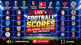 🔴 LIVE FOOTBALL SCORES ⚽ All Leagues & Matches | Live Scoreboard