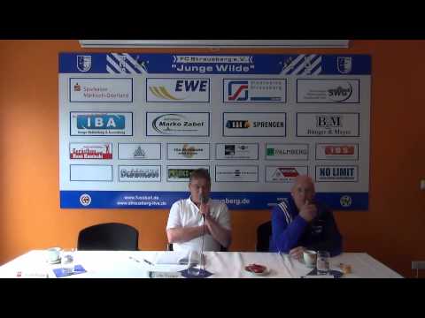 13.04.2014 Pressekonferenz nach der Partie FCS - BSV Hürtürkel