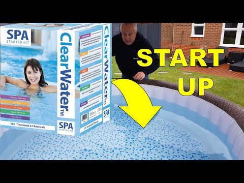 Hot Tub Start Up Chemical Instructions w Lay Z Spa Chemicals Starter Kit