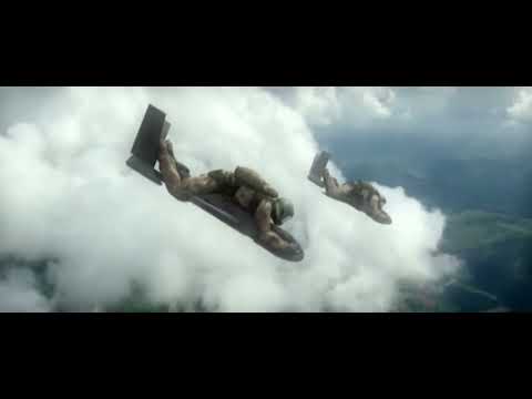 "Die Another Day" James Bond 007 : Switchblade Glider Sequence