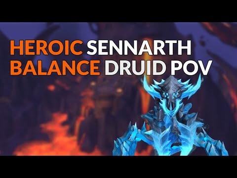 Heroic Sennarth Balance Druid POV | Vault of the Incarnates
