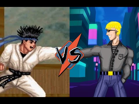 MUGEN |\/| Kung-Fu Man (me) VS Suave Dude