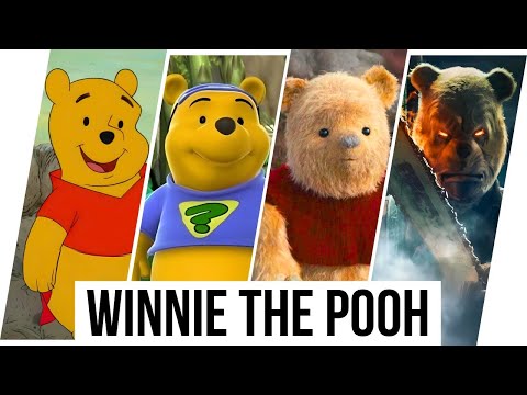 Winnie the Pooh Evolution in Movies & TV Shows & Cartoons (1966-2024)