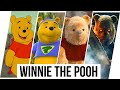 Winnie The Pooh Evolution In Movies TV Shows Cartoons 1966 2024