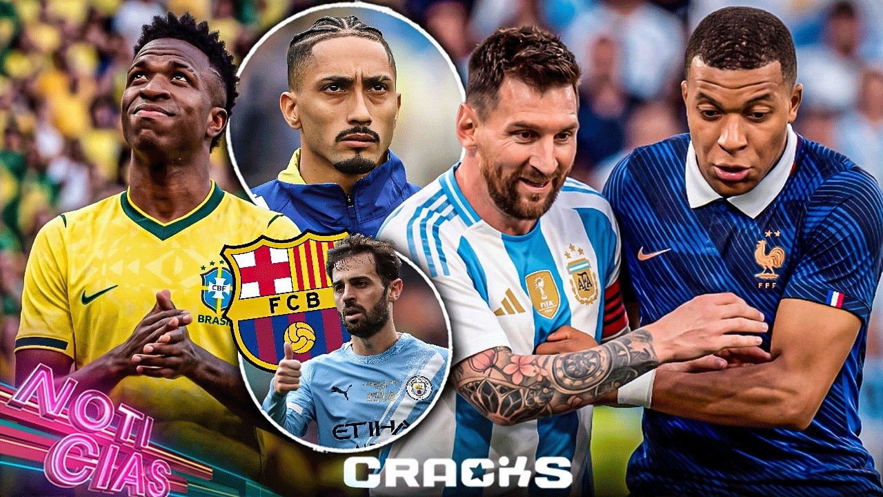 Messi vs Mbappe por este record | Vini busca revancha; Raphinha triste | “Bernardo irá al Barça”