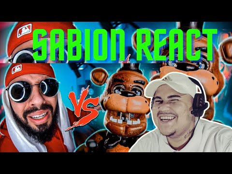 REACT Freddy (Five Nights at Freddys) Vs. Mussoumano - Batalha com Games
