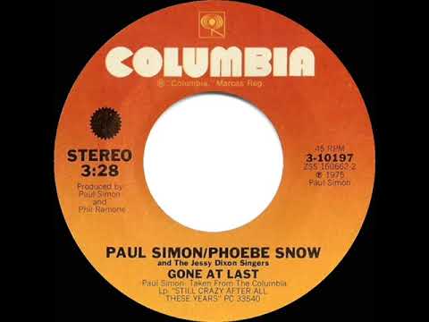 1975 HITS ARCHIVE: Gone At Last - Paul Simon & Phoebe Snow (stereo 45)
