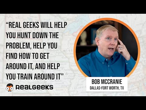 Real Geeks Review: Bob McCranie with Texas Pride Realty Group