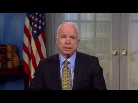 5/16/15 Sen. John McCain (R-AZ) Delivers Weekly GOP Address On Trade & National Defense