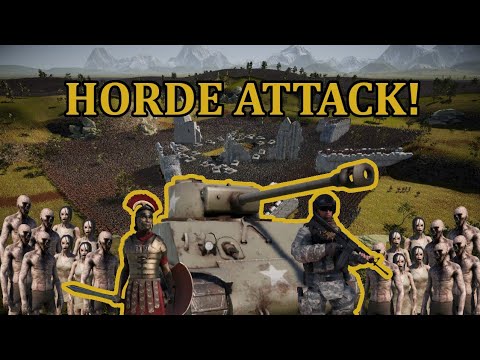 Humanity surrounded by 2,500,000 Zombies! Can They Win? Ultimate Epic Battle Simulator 2 | UEBS 2