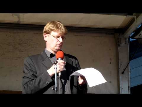 Prof. Dr. Nils Büttner gegen Stuttgart 21 - 38. Montagsdemo am 09.08.2010