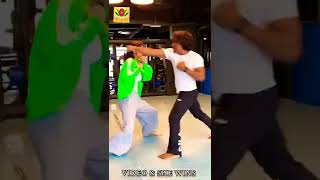 wow ! #dishapatani ne laundo ko kya dhoya , watch #disha's #karate #boxing skills.