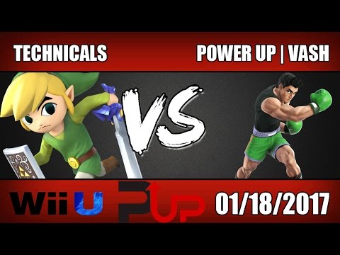 Technicals (Toon Link) vs PowerUp | Vash (Little Mac) - Wii U Losers Round 7 - SOS