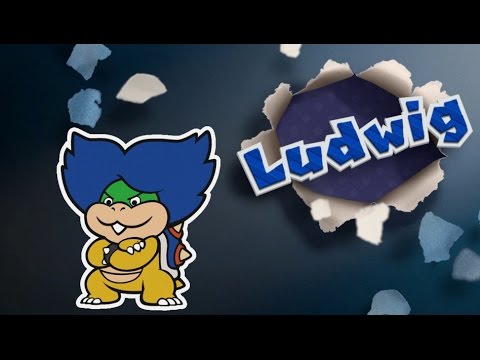 Paper Mario: Color Splash Walkthrough Part 10 - Cobalt Base & Fort Cobalt (Ludwig Boss Fight)