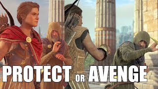 Save VS Don’t Save Artaxerxes “The Blind King” - All Dialogue Choices - Assassin’s Creed Odyssey
