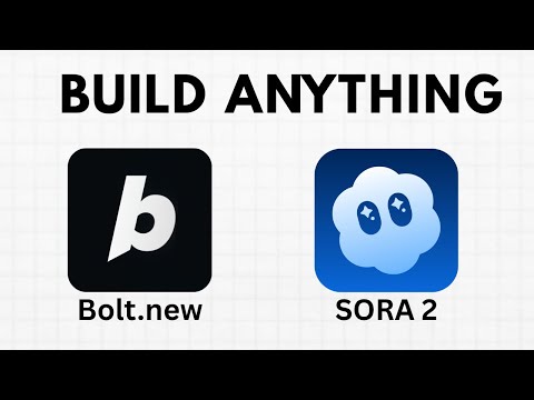 How I Built a Sora 2 app with Bolt.new (full tutorial)