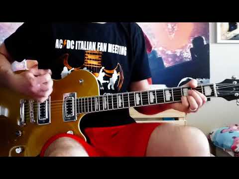 Playing "BALLBREAKER" rhythm guitar parts | Just4Mal