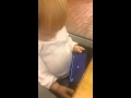 Baby Genius navigates the IPhone