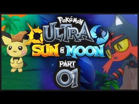 Pokemon Ultra Sun & Moon w/ @PKSparkxx - Part 1 | IT'S SHINY!? (Might be clickbait)