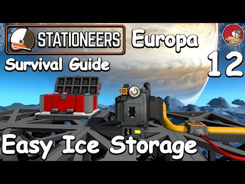 Stationeers Europa Getting Started Guide 12 - Easy Ice Storage